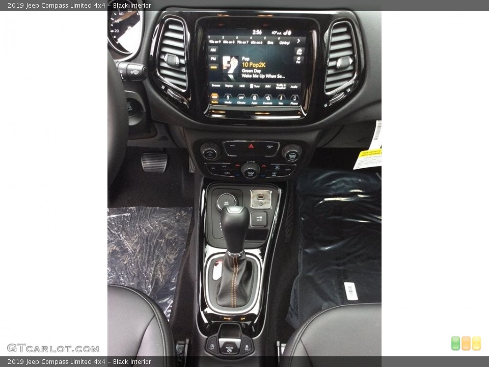 Black Interior Controls for the 2019 Jeep Compass Limited 4x4 #130510040