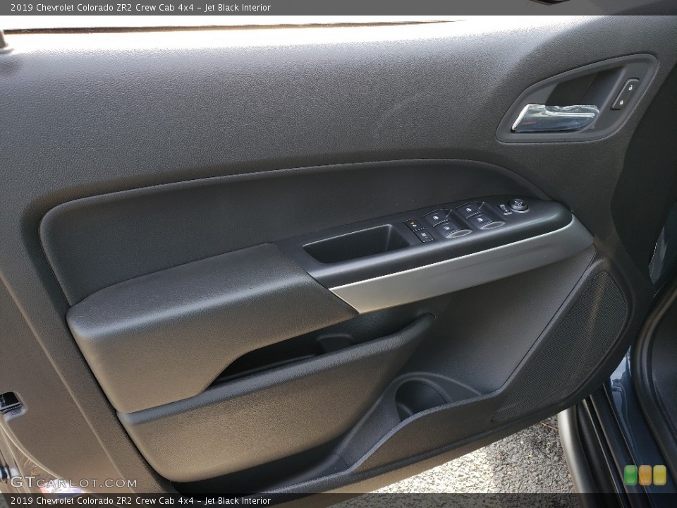 Jet Black Interior Door Panel for the 2019 Chevrolet Colorado ZR2 Crew Cab 4x4 #130511294