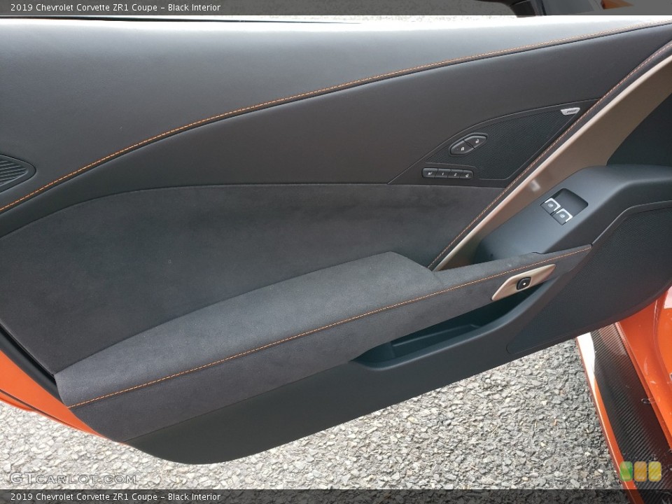 Black Interior Door Panel for the 2019 Chevrolet Corvette ZR1 Coupe #130515224
