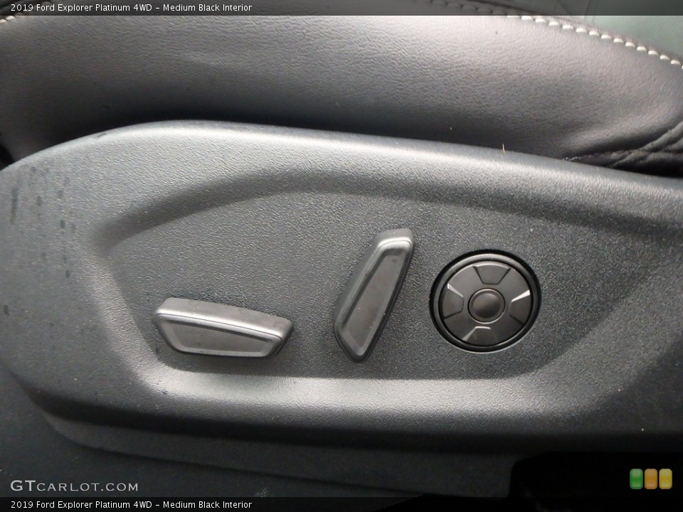 Medium Black Interior Controls for the 2019 Ford Explorer Platinum 4WD #130524364
