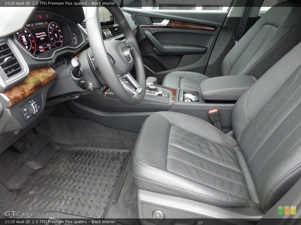 Black Interior Front Seat for the 2018 Audi Q5 2.0 TFSI Premium Plus quattro #130525744