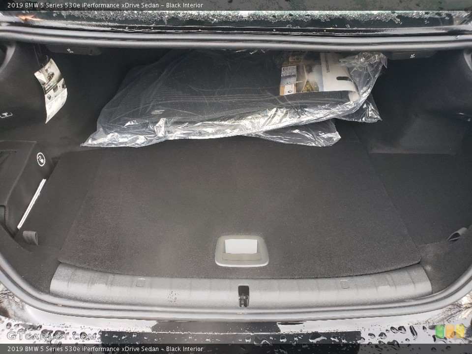 Black Interior Trunk for the 2019 BMW 5 Series 530e iPerformance xDrive Sedan #130528045