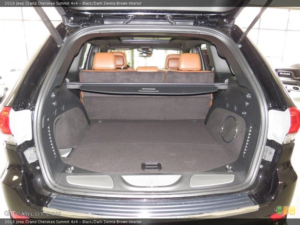 Black/Dark Sienna Brown Interior Trunk for the 2019 Jeep Grand Cherokee Summit 4x4 #130529899
