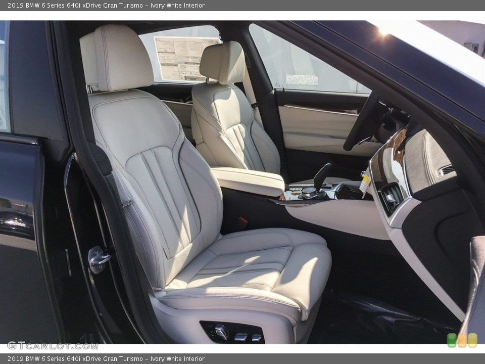 Ivory White 2019 BMW 6 Series Interiors