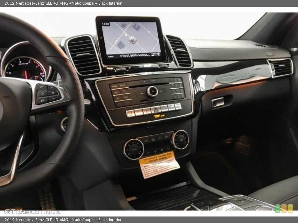 Black Interior Dashboard for the 2019 Mercedes-Benz GLE 43 AMG 4Matic Coupe #130532746