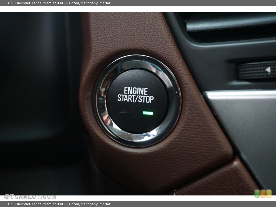 Cocoa/Mahogany Interior Controls for the 2019 Chevrolet Tahoe Premier 4WD #130533499