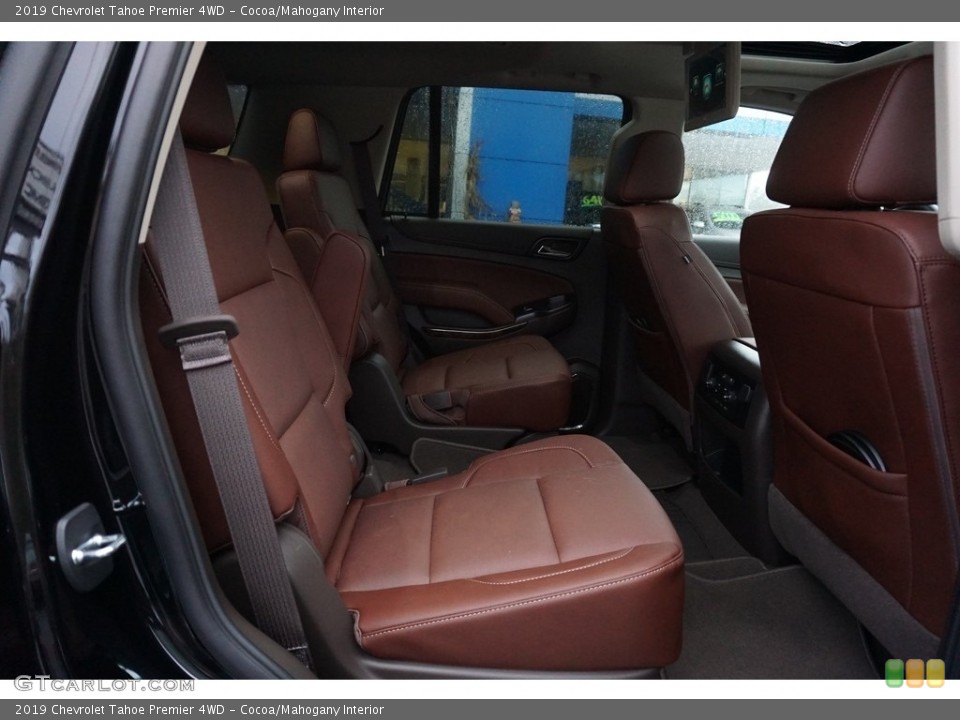 Cocoa/Mahogany Interior Rear Seat for the 2019 Chevrolet Tahoe Premier 4WD #130533685