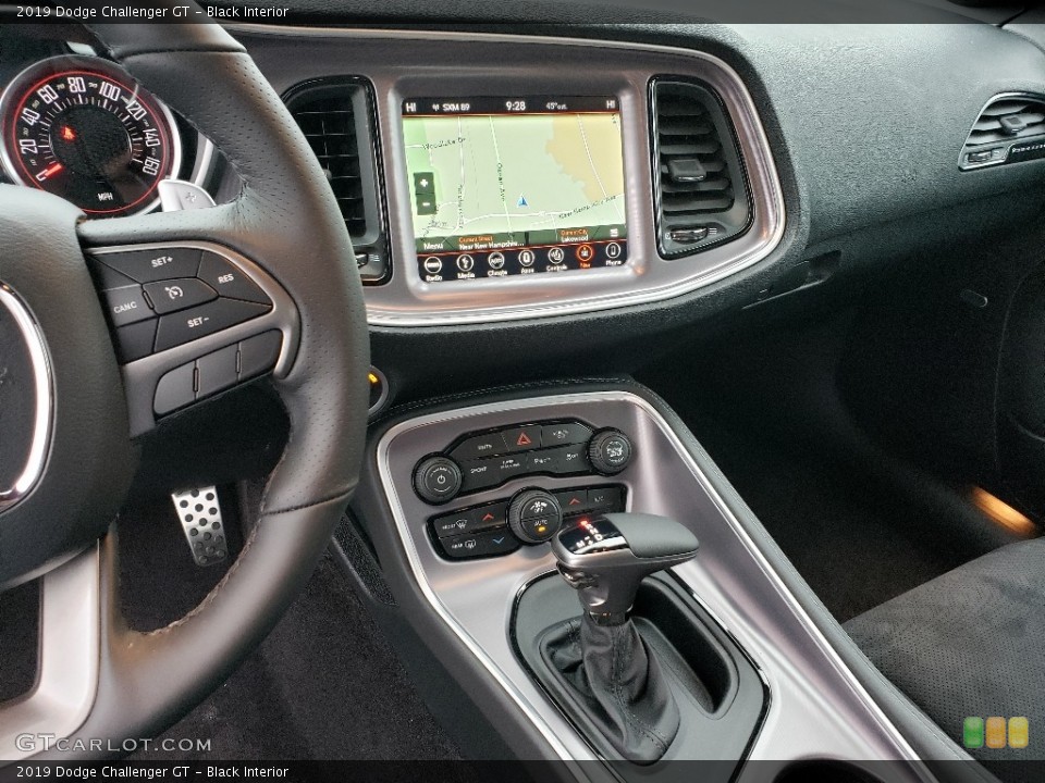 Black Interior Controls for the 2019 Dodge Challenger GT #130535701