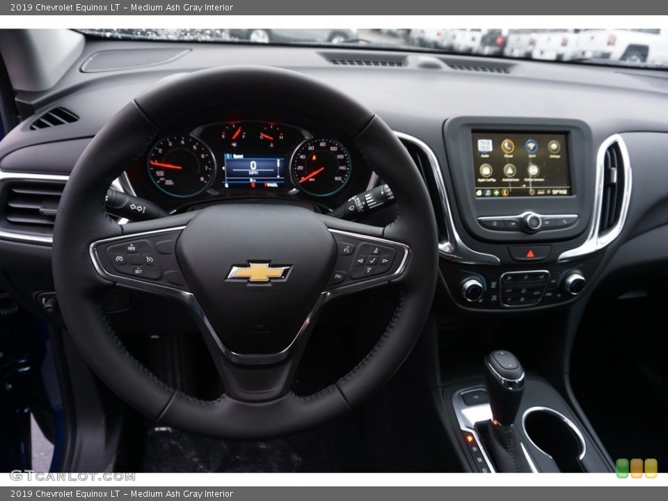 Medium Ash Gray Interior Dashboard for the 2019 Chevrolet Equinox LT #130537261