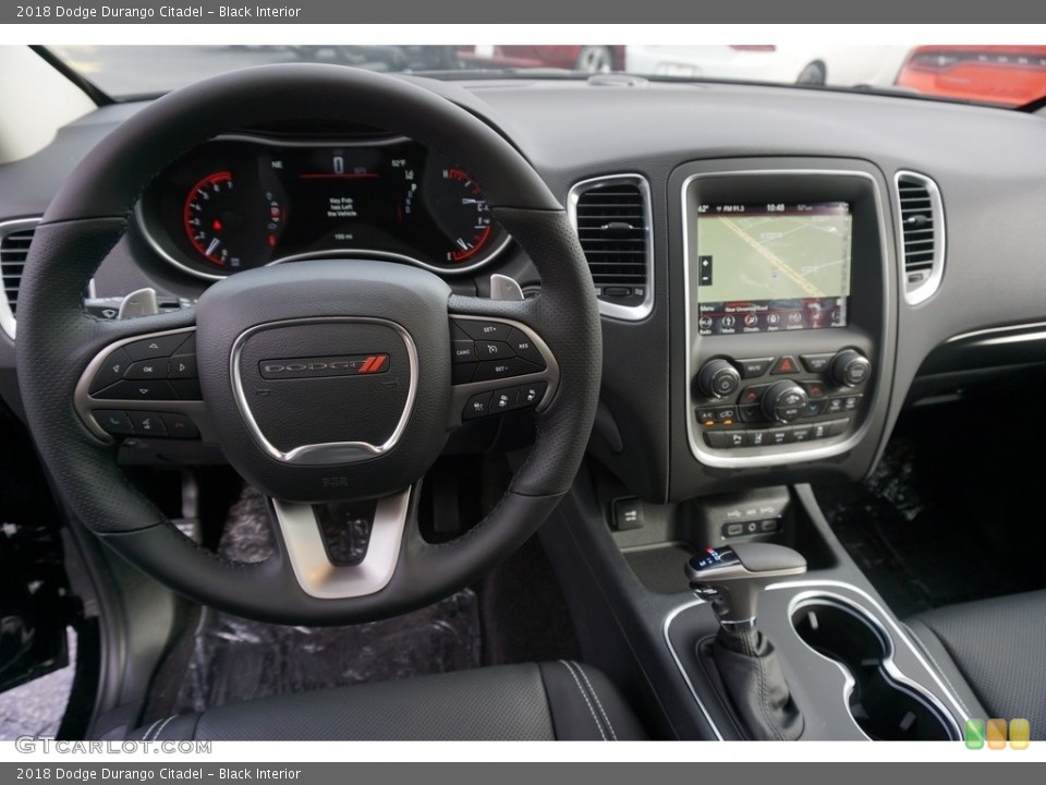 Black Interior Dashboard for the 2018 Dodge Durango Citadel #130538548