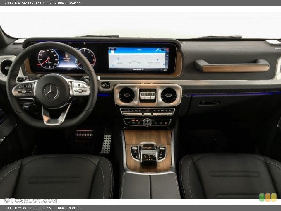 Black Interior Dashboard for the 2019 Mercedes-Benz G 550 #130548728
