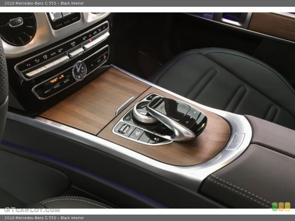 Black Interior Controls for the 2019 Mercedes-Benz G 550 #130548845