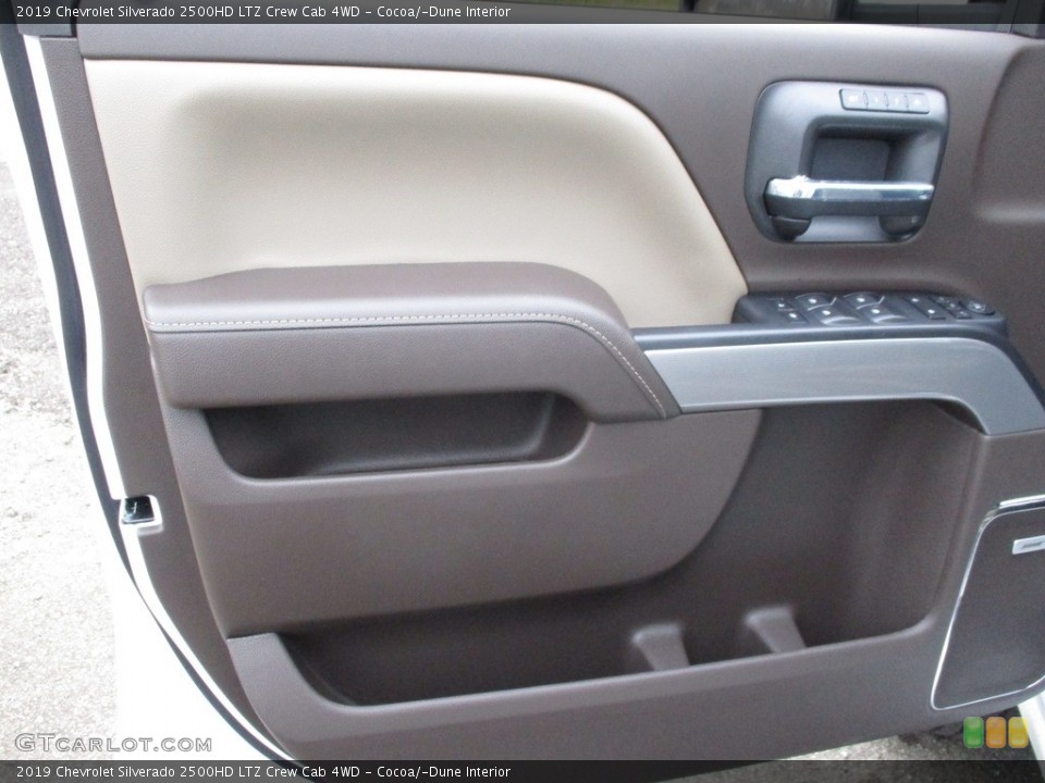 Cocoa/­Dune Interior Door Panel for the 2019 Chevrolet Silverado 2500HD LTZ Crew Cab 4WD #130558808