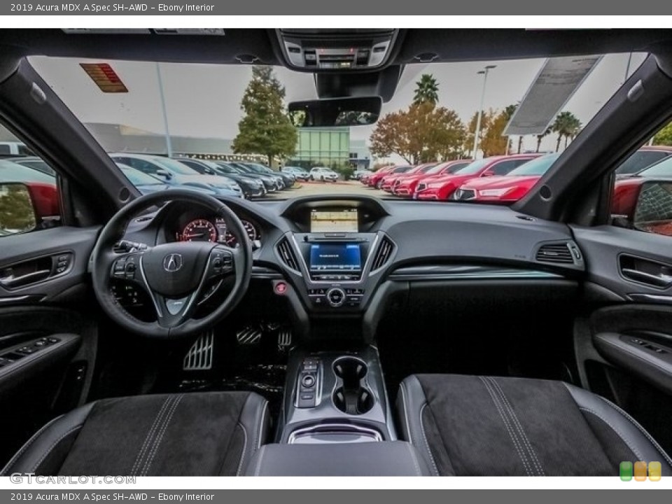 Ebony Interior Photo for the 2019 Acura MDX A Spec SH-AWD #130568165