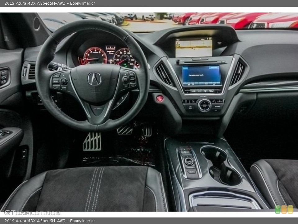 Ebony Interior Dashboard for the 2019 Acura MDX A Spec SH-AWD #130568246