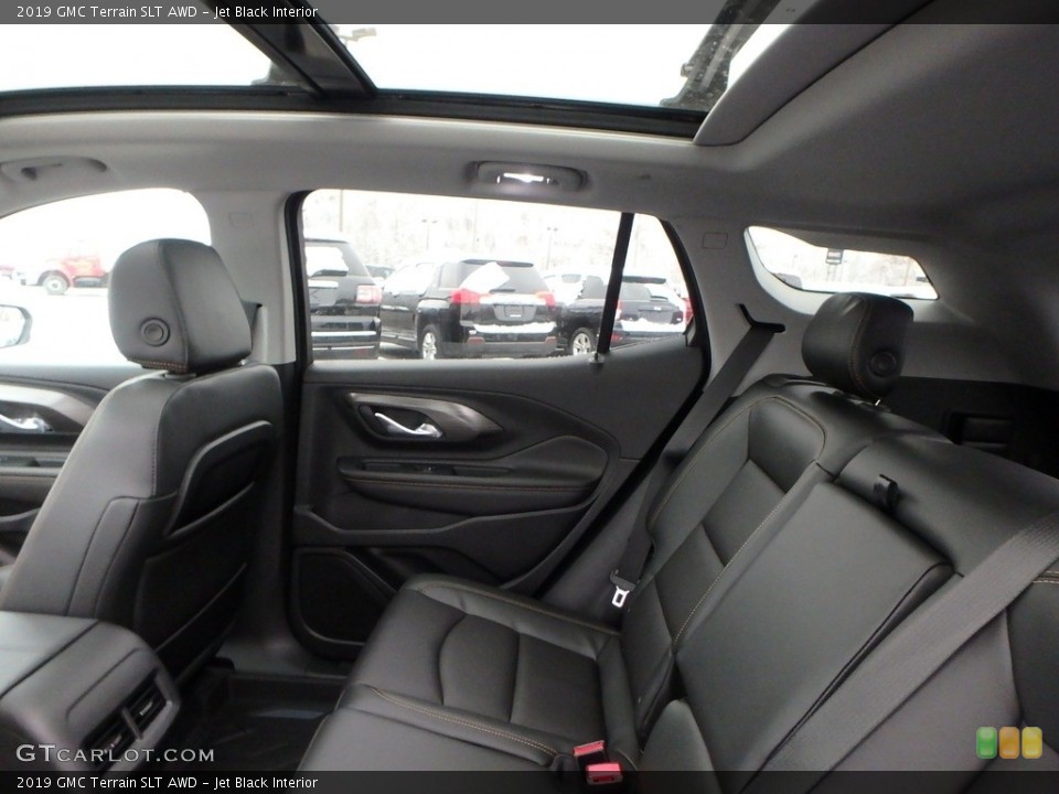 Jet Black Interior Rear Seat for the 2019 GMC Terrain SLT AWD #130569744