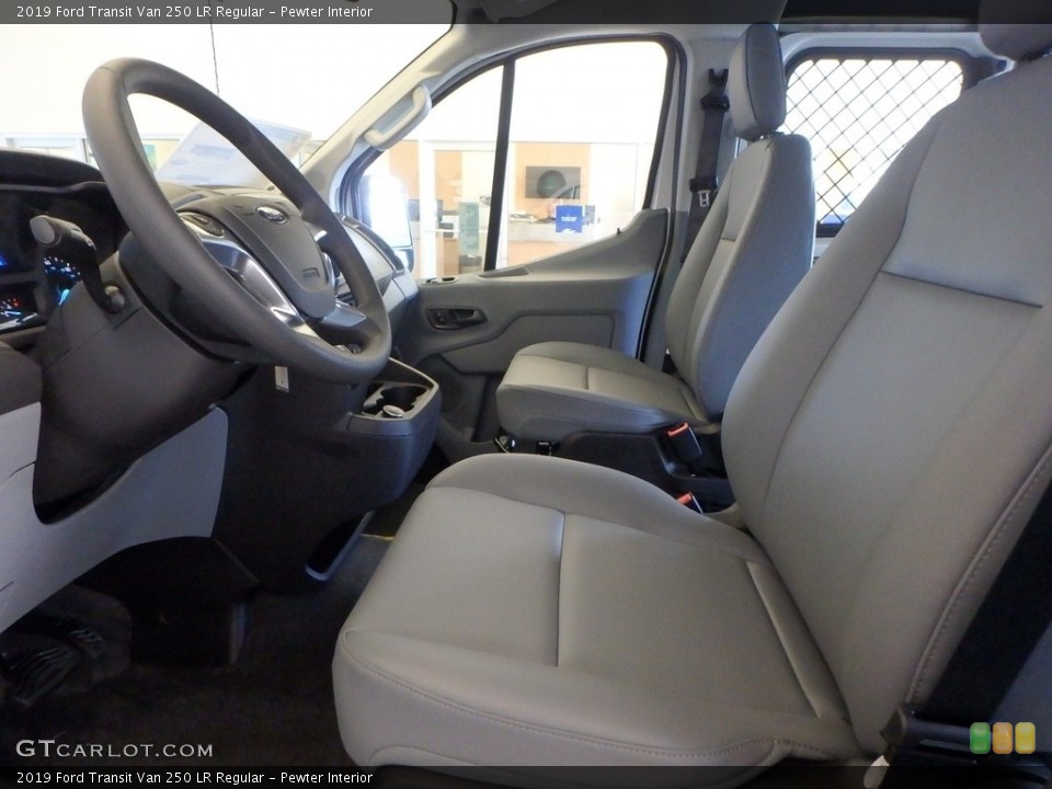 Pewter Interior Photo for the 2019 Ford Transit Van 250 LR Regular #130574043