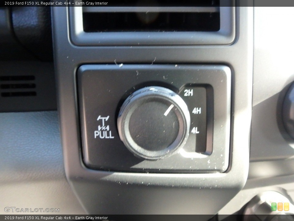 Earth Gray Interior Controls for the 2019 Ford F150 XL Regular Cab 4x4 #130578963