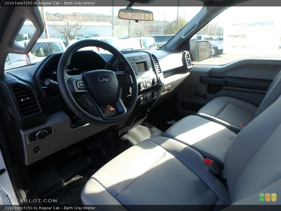Earth Gray Interior Photo for the 2019 Ford F150 XL Regular Cab #130579278