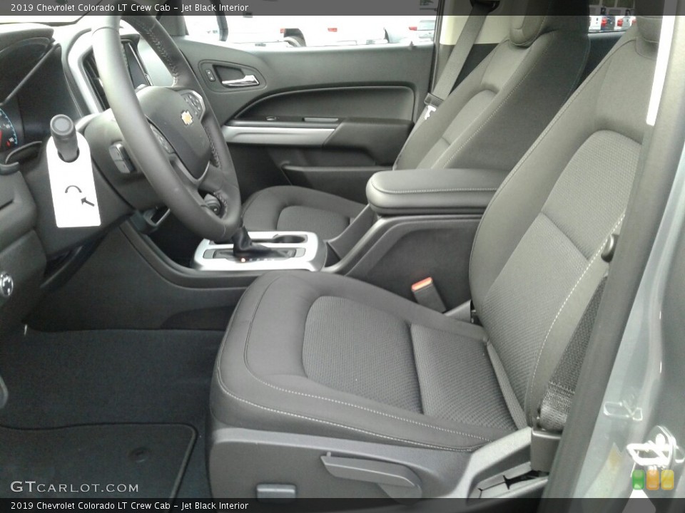 Jet Black Interior Front Seat for the 2019 Chevrolet Colorado LT Crew Cab #130580238