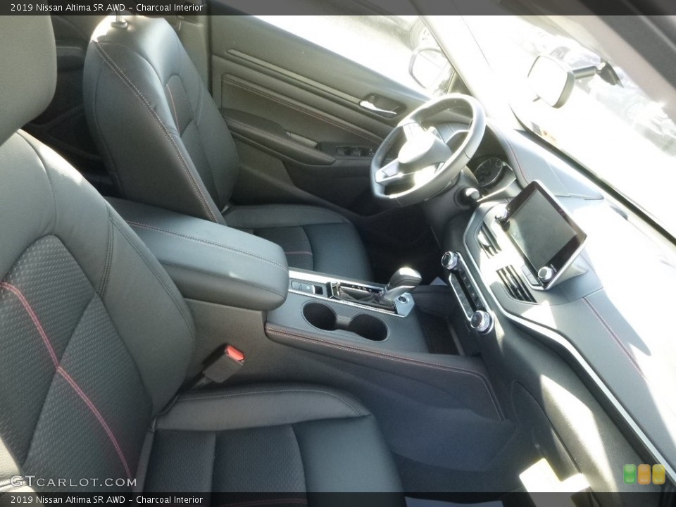 Charcoal Interior Front Seat for the 2019 Nissan Altima SR AWD #130583597