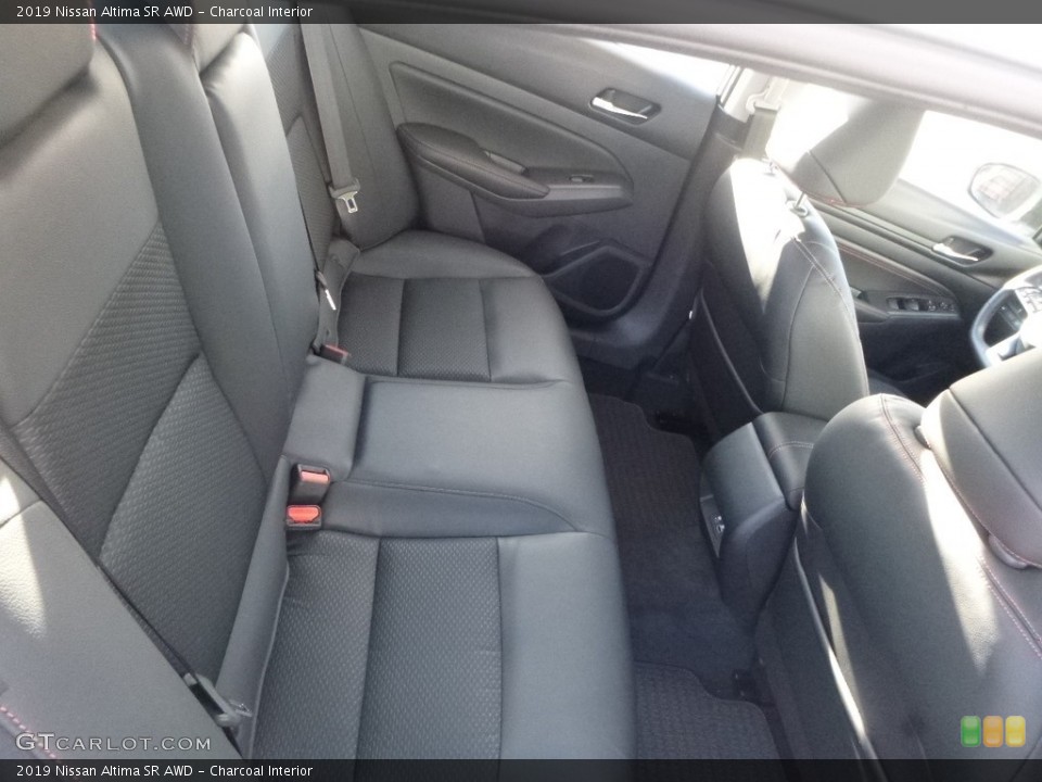 Charcoal Interior Rear Seat for the 2019 Nissan Altima SR AWD #130583637