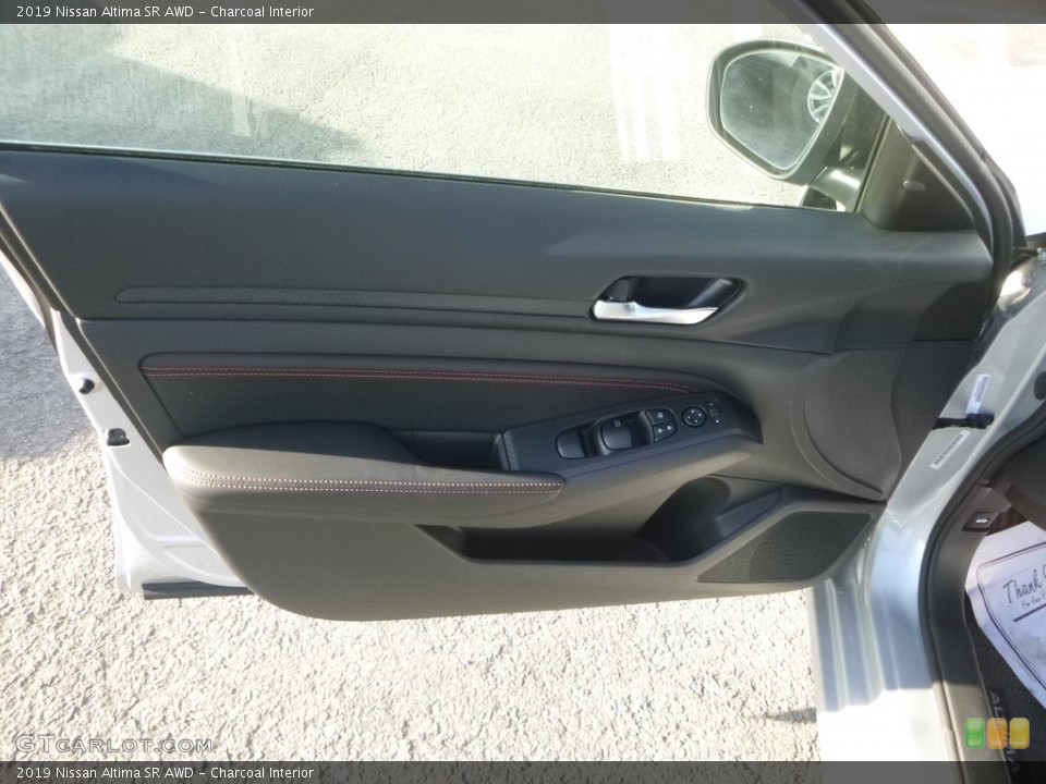 Charcoal Interior Door Panel for the 2019 Nissan Altima SR AWD #130583655