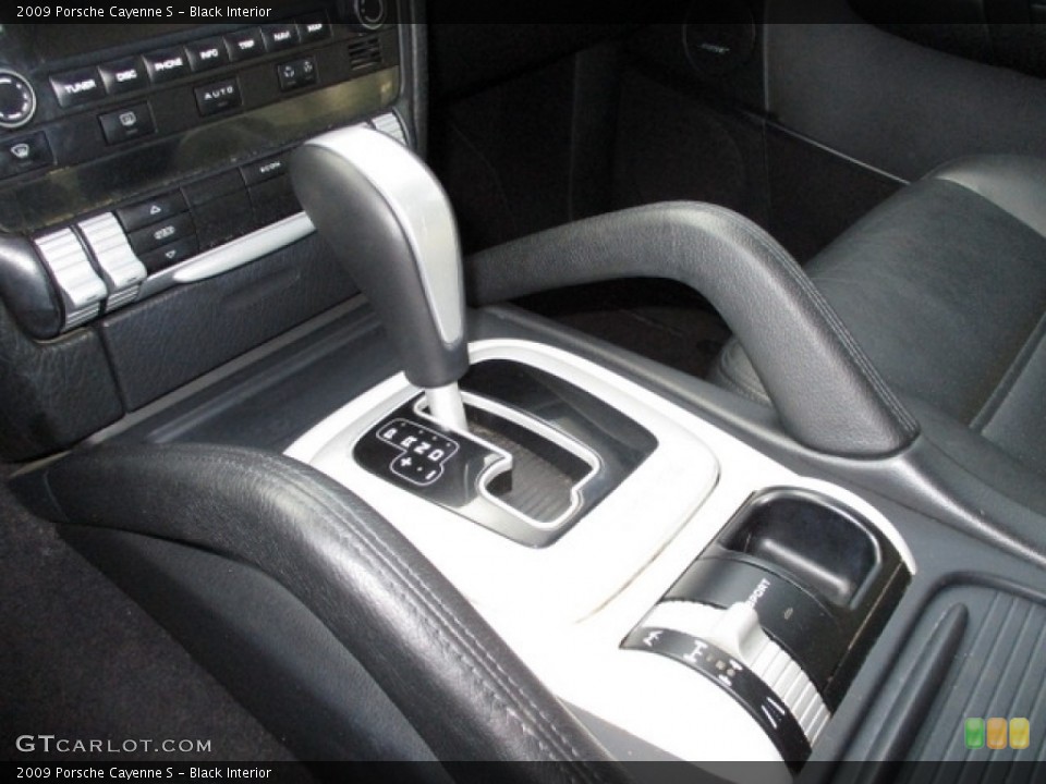 Black Interior Transmission for the 2009 Porsche Cayenne S #130584375