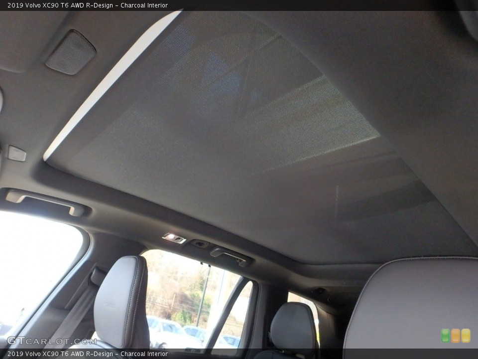 Charcoal Interior Sunroof for the 2019 Volvo XC90 T6 AWD R-Design #130585185