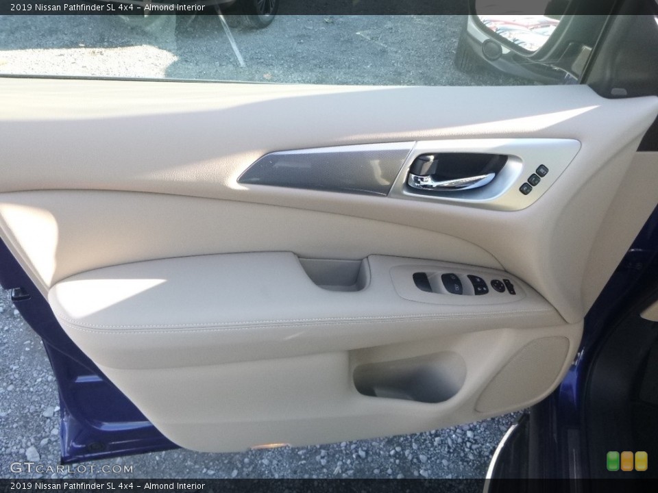 Almond Interior Door Panel for the 2019 Nissan Pathfinder SL 4x4 #130585800