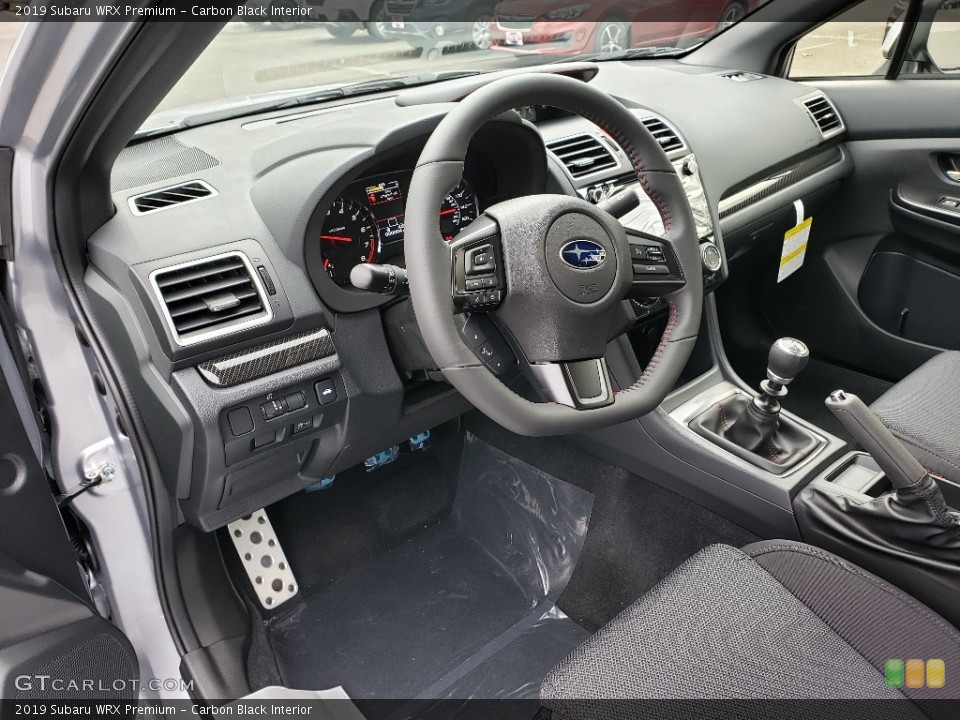 Carbon Black Interior Front Seat for the 2019 Subaru WRX Premium #130588231
