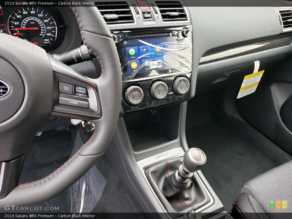 Carbon Black Interior Transmission for the 2019 Subaru WRX Premium #130588332