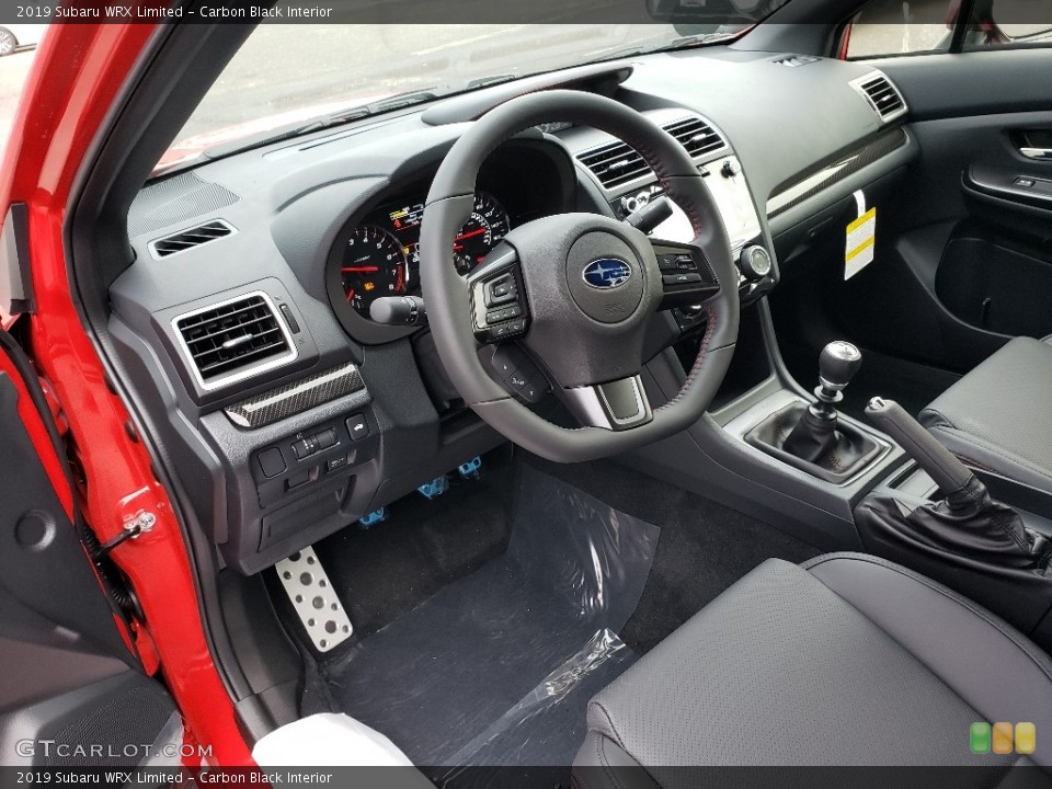 Carbon Black Interior Photo for the 2019 Subaru WRX Limited #130588566