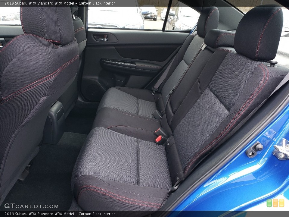 Carbon Black Interior Rear Seat for the 2019 Subaru WRX  #130588866