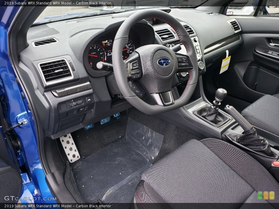 Carbon Black Interior Photo for the 2019 Subaru WRX  #130588896