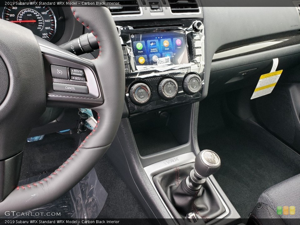 Carbon Black Interior Transmission for the 2019 Subaru WRX  #130589007