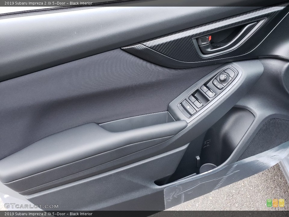 Black Interior Door Panel for the 2019 Subaru Impreza 2.0i 5-Door #130590326