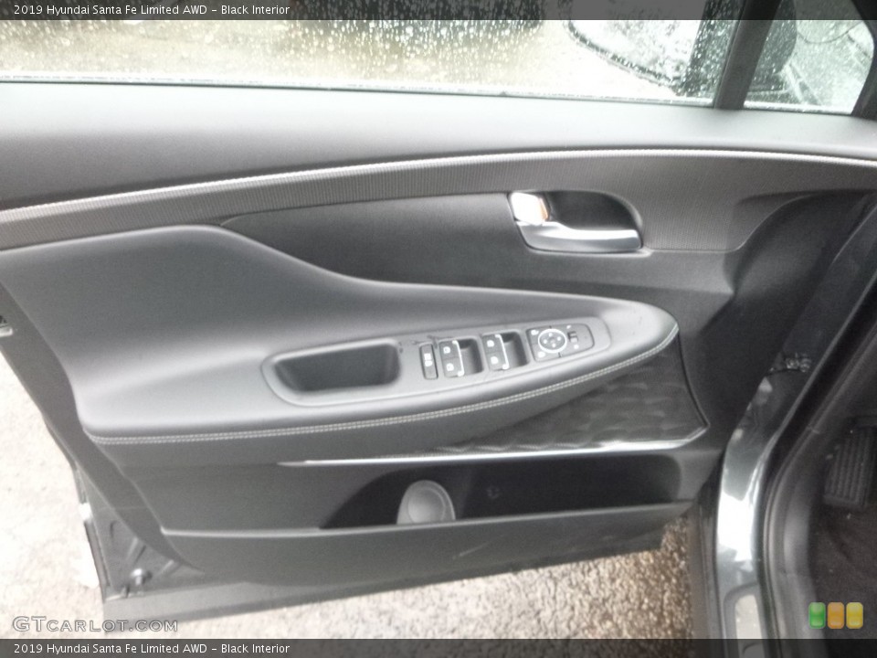 Black Interior Door Panel for the 2019 Hyundai Santa Fe Limited AWD #130591053
