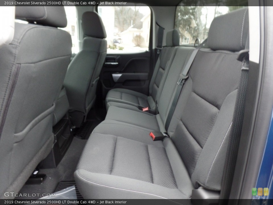 Jet Black Interior Rear Seat for the 2019 Chevrolet Silverado 2500HD LT Double Cab 4WD #130593489