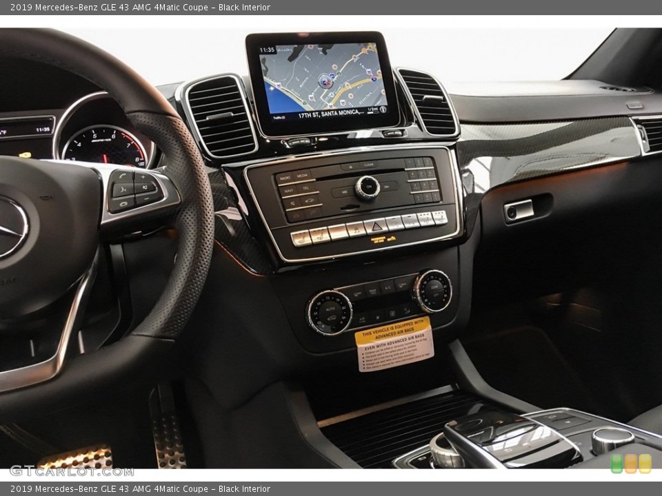 Black Interior Controls for the 2019 Mercedes-Benz GLE 43 AMG 4Matic Coupe #130598430