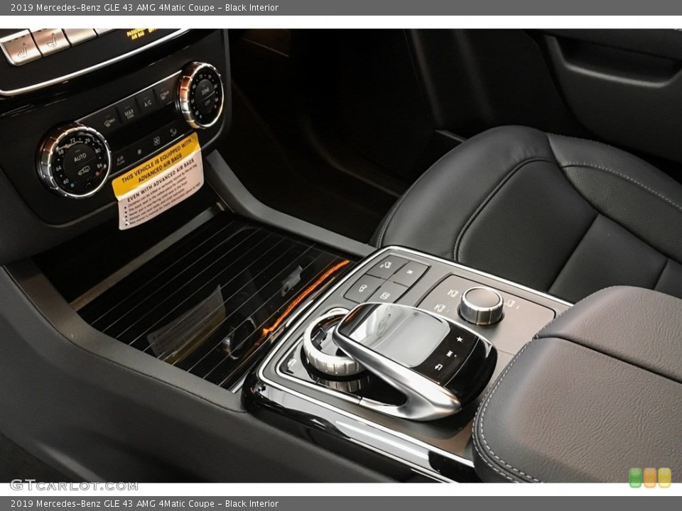 Black Interior Controls for the 2019 Mercedes-Benz GLE 43 AMG 4Matic Coupe #130598448