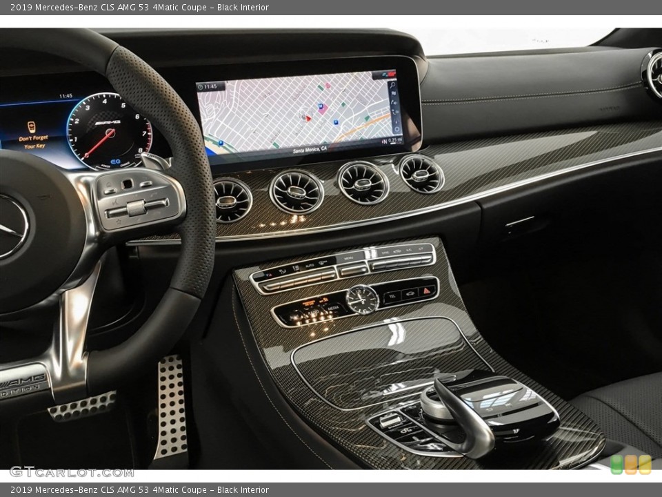 Black Interior Controls for the 2019 Mercedes-Benz CLS AMG 53 4Matic Coupe #130598721