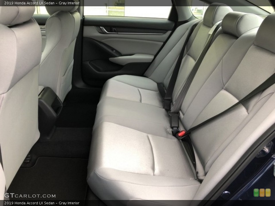 Gray Interior Rear Seat for the 2019 Honda Accord LX Sedan #130602219