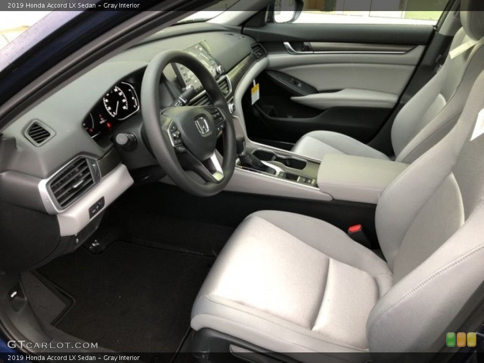 Gray Interior Photo for the 2019 Honda Accord LX Sedan #130602228