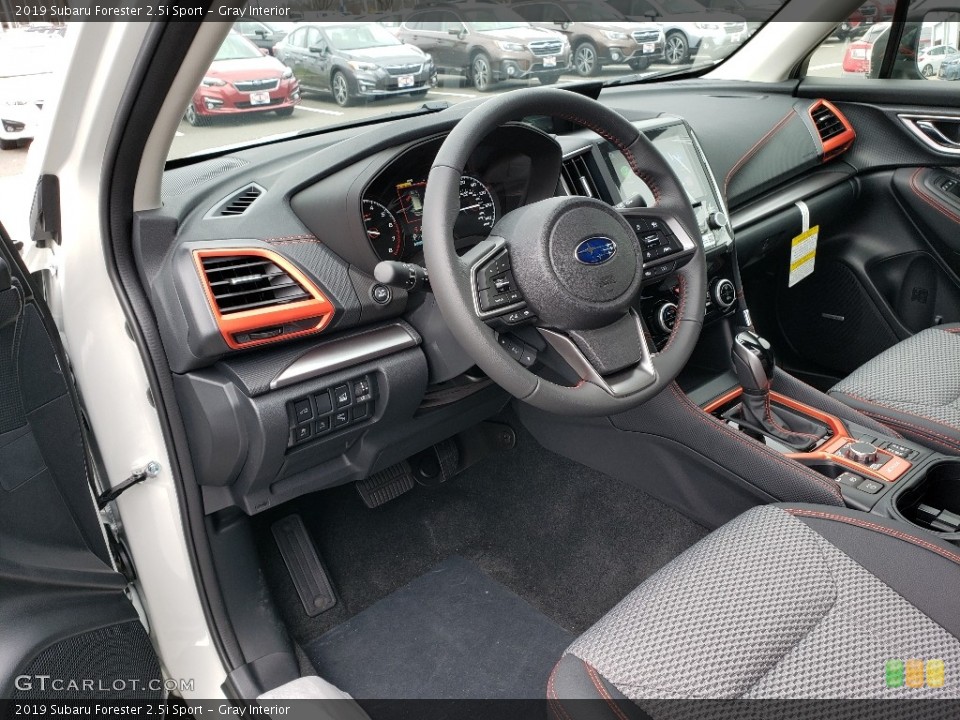 Gray Interior Photo for the 2019 Subaru Forester 2.5i Sport #130604127