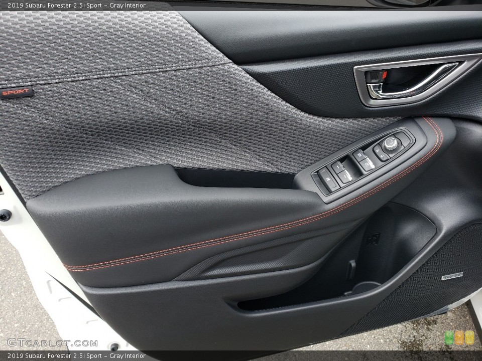 Gray Interior Door Panel for the 2019 Subaru Forester 2.5i Sport #130604163