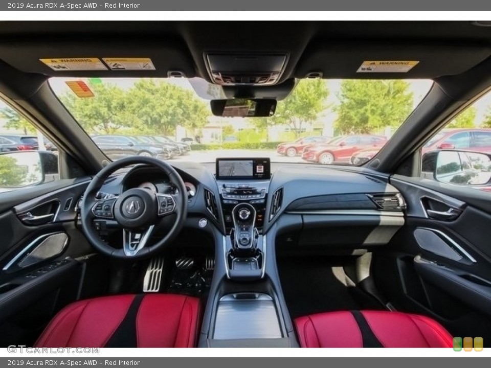 Red Interior Front Seat for the 2019 Acura RDX A-Spec AWD #130607109