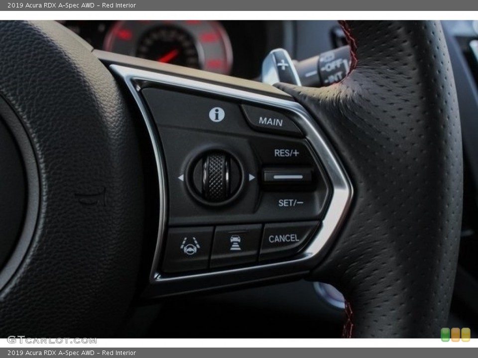 Red Interior Steering Wheel for the 2019 Acura RDX A-Spec AWD #130607562
