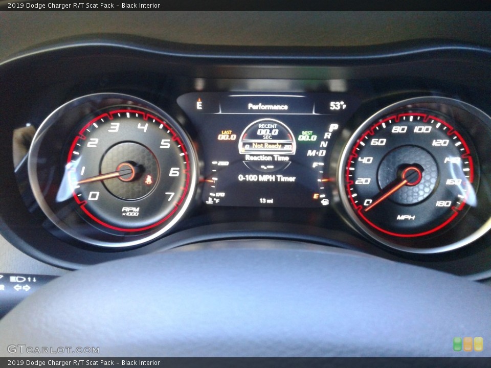 Black Interior Gauges for the 2019 Dodge Charger R/T Scat Pack #130613706
