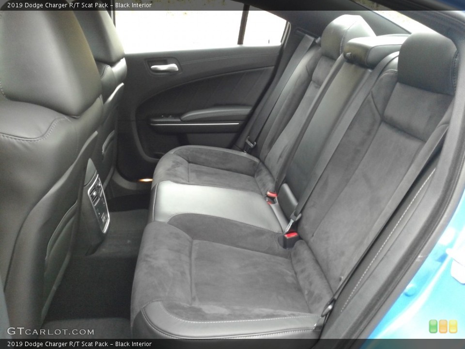Black Interior Rear Seat for the 2019 Dodge Charger R/T Scat Pack #130615587